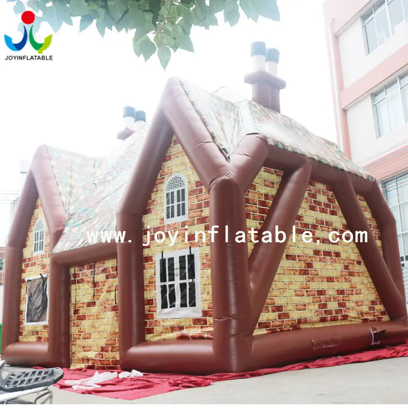 Custom pvc Inflatable cube tent 8x7x5m JOY inflatable 3