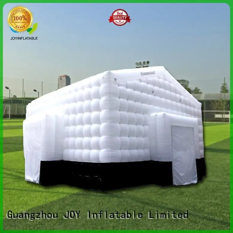 pvc 8x7x5m trendy Inflatable cube tent shelter JOY inflatable 1