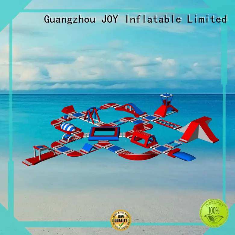 inflatable floating water park course JOY inflatable company 1