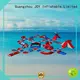 inflatable floating water park course JOY inflatable company 1