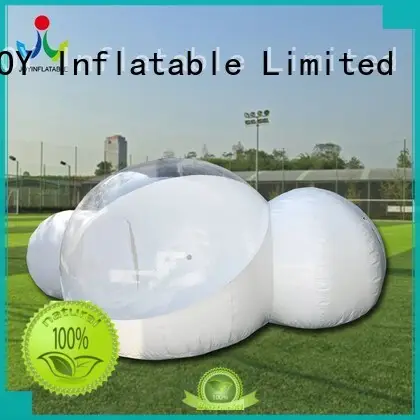 crystal blow up bubble tent 1