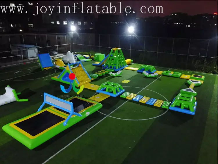 JOY inflatable blow inflatable floating water park factory for children 7