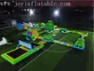 JOY inflatable blow inflatable floating water park factory for children 7