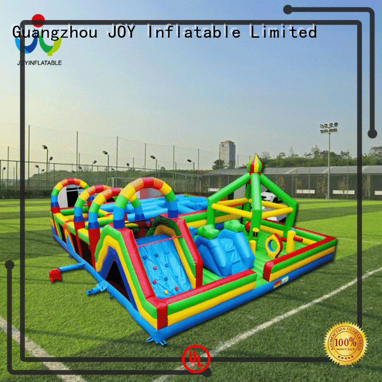 Inflatable Fun City Mix with Maze and Obstacle 1