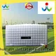 New White Oxford Fabric Inflatable Cube Tent with Ce Blower 1