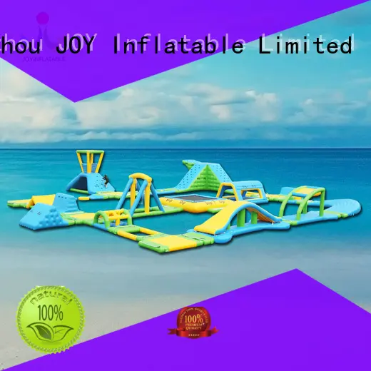 JOY inflatable inflatable lake trampoline design for kids 1