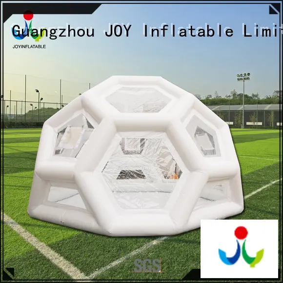 JOY inflatable bubble tent personalized for kids 1