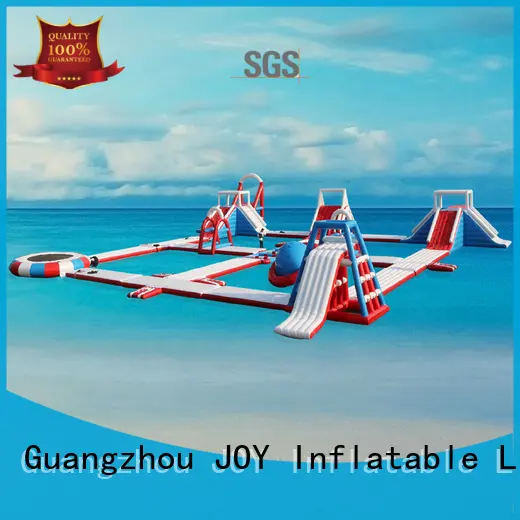 JOY inflatable island floating playground with good price for child 1