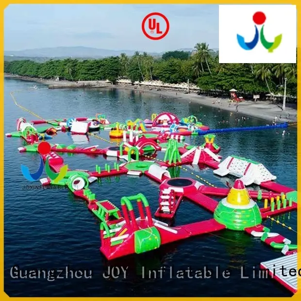 JOY inflatable inflatable floating trampoline design for kids 1