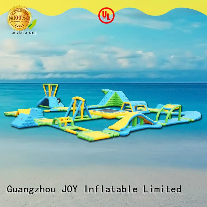 JOY inflatable sports floating playground with good price for child 1