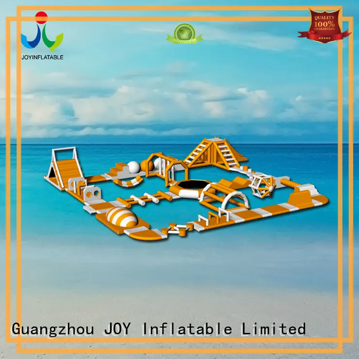 JOY inflatable inflatable lake trampoline factory for children 1