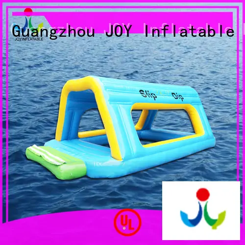 JOY inflatable mountain floating water trampoline supplier for children 1