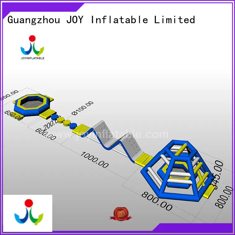 JOY inflatable equipment floating water trampoline with good price for outdoor 1