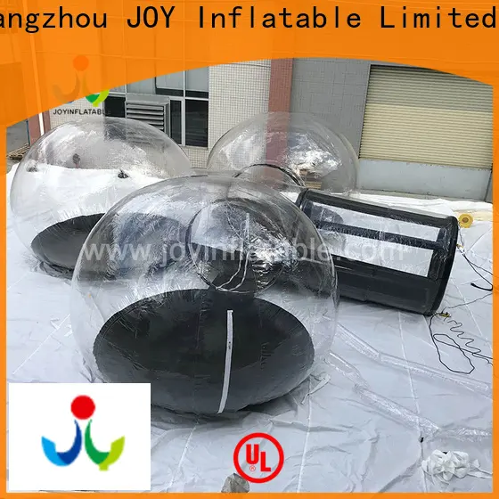 JOY inflatable seesaw camping bubble personalized for children 1