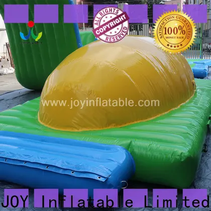 JOY inflatable action floating water trampoline for sale for kids 1