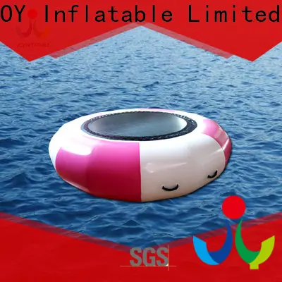certified inflatable lake trampoline wholesale for child 1