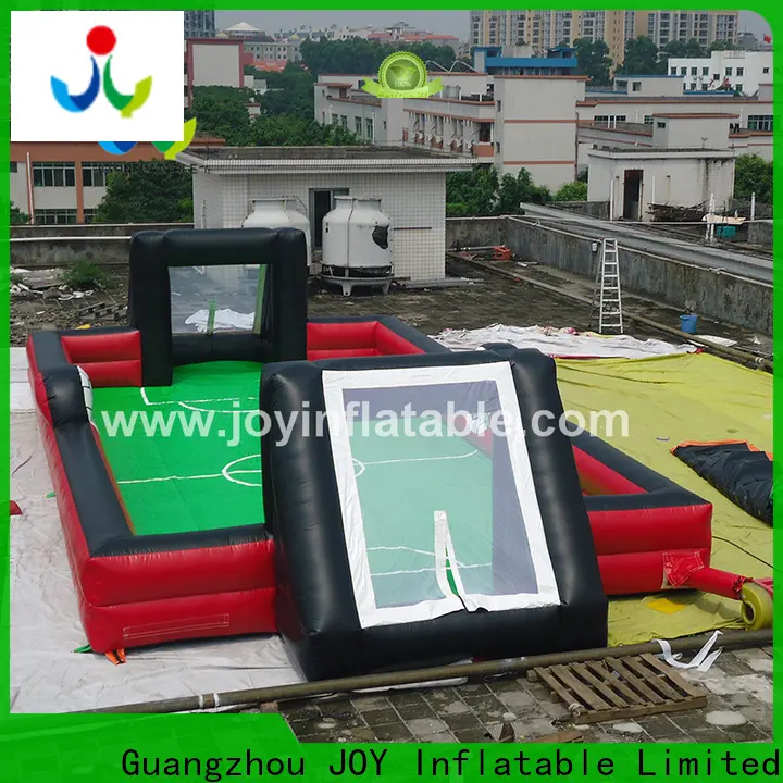 JOY inflatable Buy inflatable football field vendor for water soap sport event 1