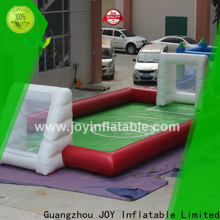 Latest giant inflatable soccer field supply for water soap sport event 1