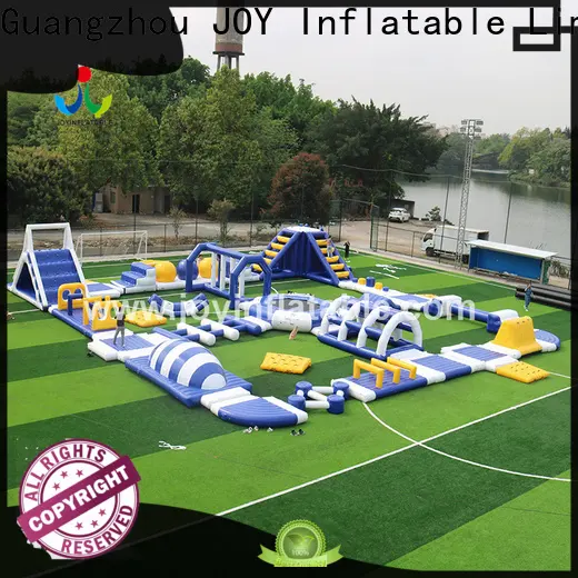JOY inflatable roller floating playground design for children 1