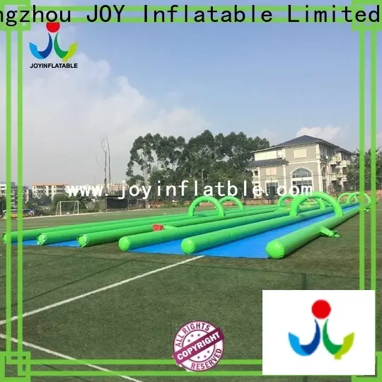 JOY inflatable top blow up slip n slide customized for outdoor 1