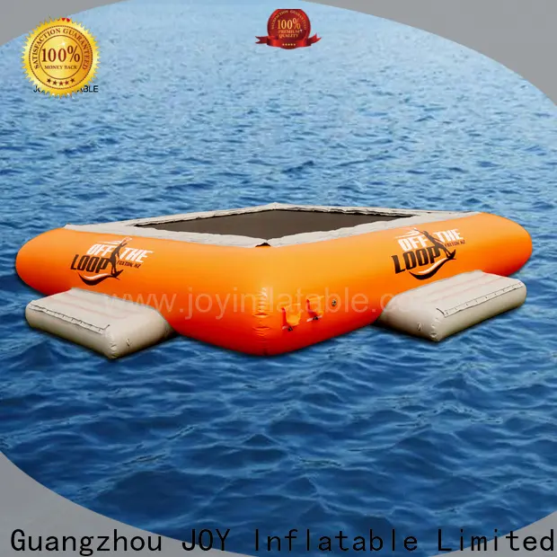 JOY inflatable game inflatable lake trampoline for sale for outdoor 1