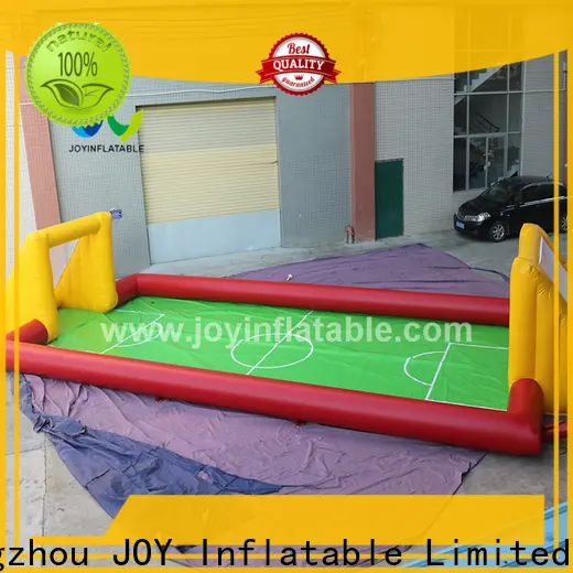 JOY inflatable inflatable soccer field company for water soap sport event 1