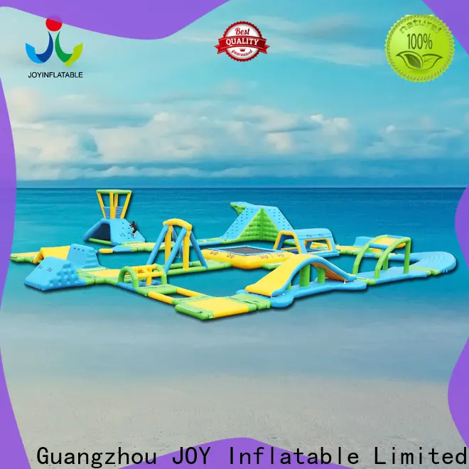 JOY inflatable slides inflatable lake trampoline design for outdoor 1