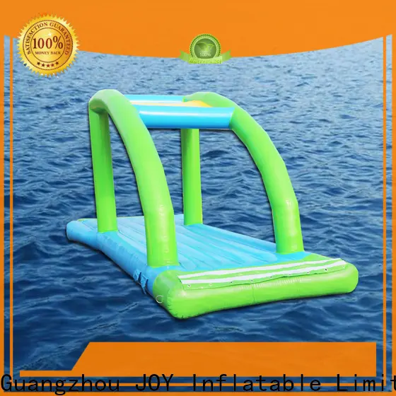 JOY inflatable mountain floating water trampoline for sale for kids 1