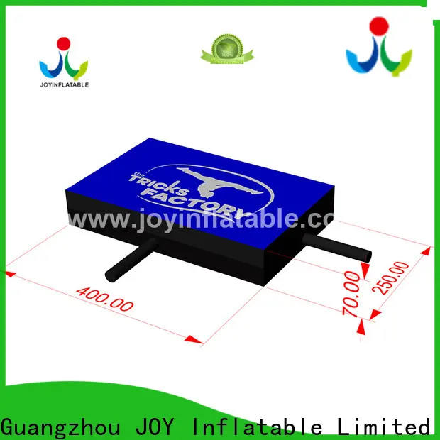 JOY inflatable Latest trampoline airbag factory for skiing 1