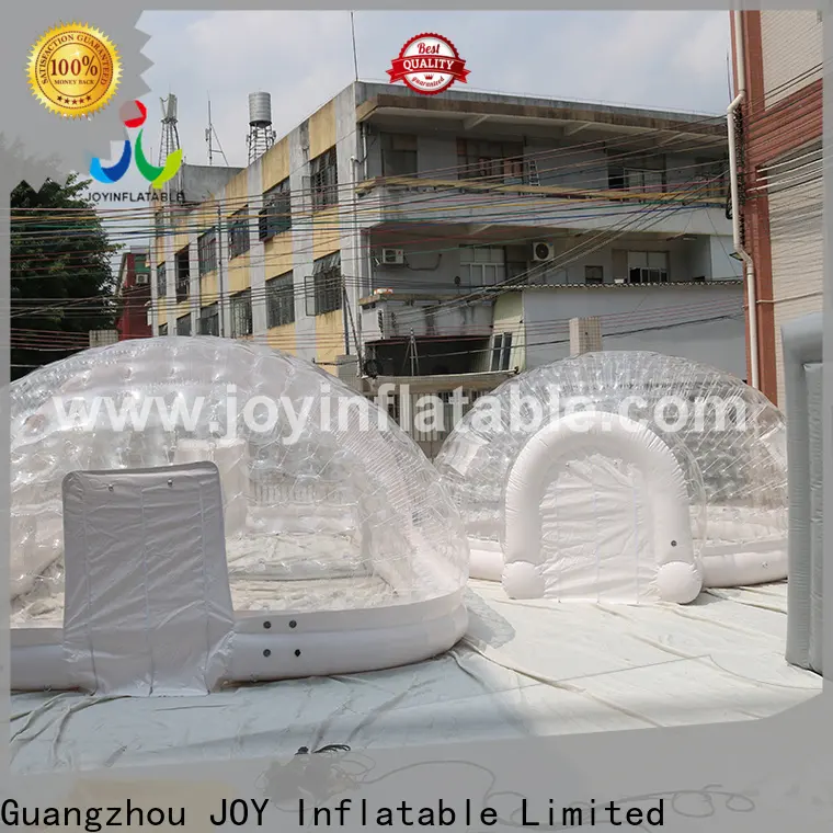 JOY inflatable bed bubble tent factory price for children 1