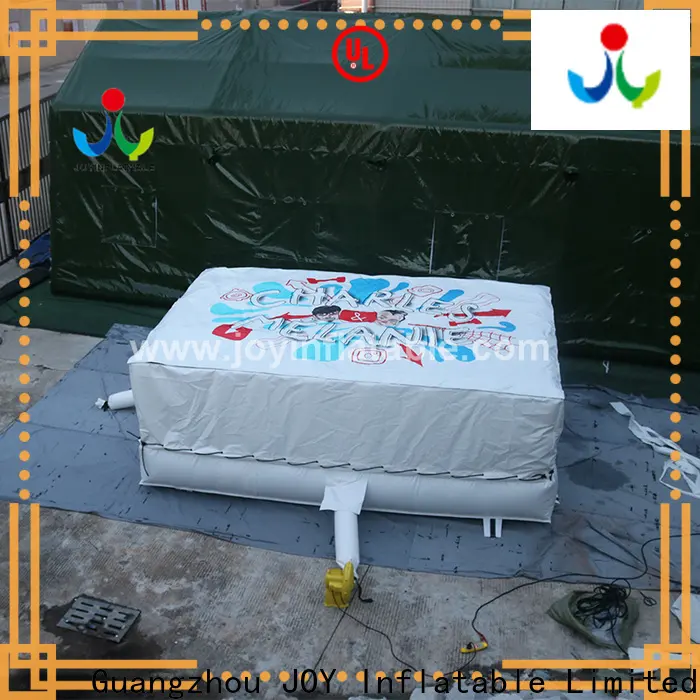 JOY inflatable Latest trampoline airbag company for high jump training 1