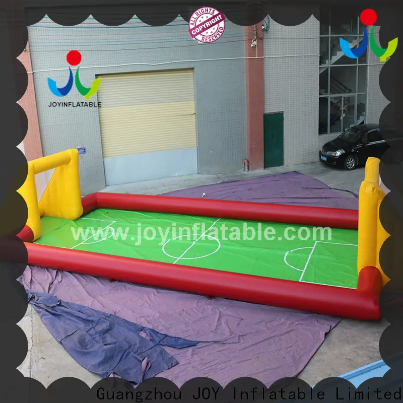 Top soccer field inflatable vendor for water soap sport event 1