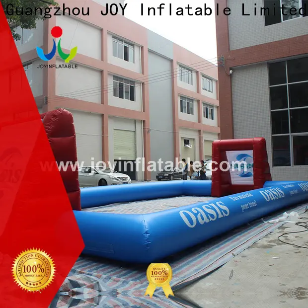 JOY inflatable giant inflatable soccer field for water soap sport event 1