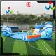bed inflatable water trampoline for sale for children 1