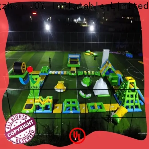 JOY inflatable obstacle floating water park factory for kids 1