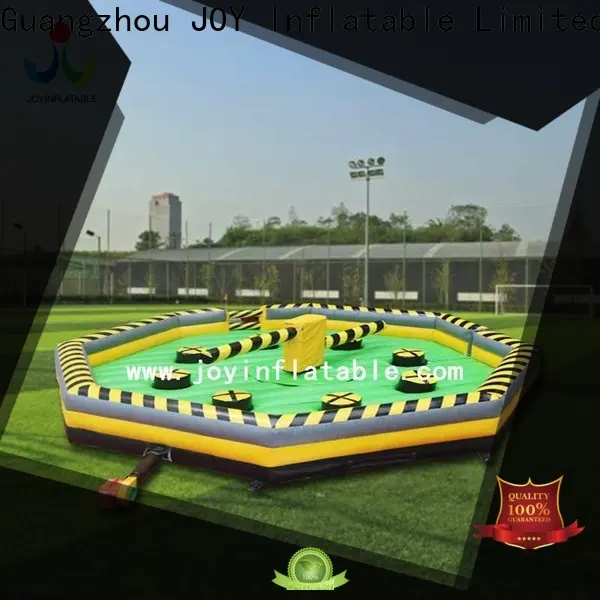 JOY inflatable obstacles wipeout bounce house manufacturers for outdoor playground 1