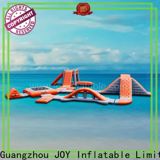 JOY inflatable game inflatable floating trampoline with good price for child 1