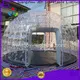 Custom made black inflatable igloo tent factory for kids 1