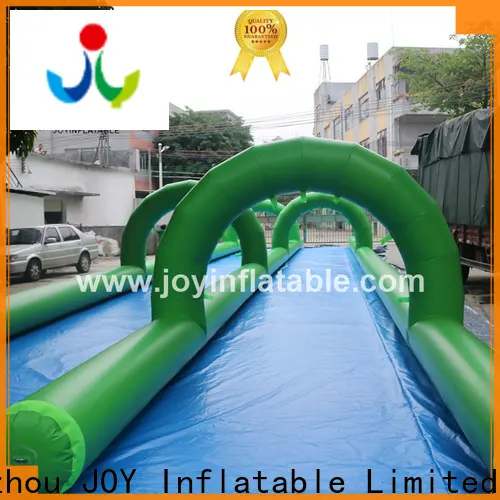 JOY Inflatable Top long water slide vendor for kids 1