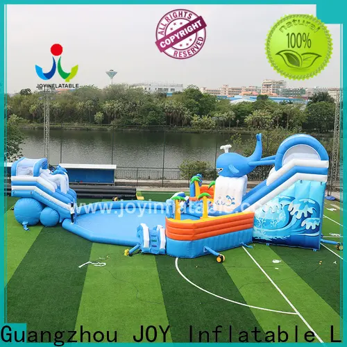JOY Inflatable blow up water park with good price for outdoor 1
