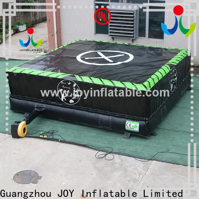 Custom trampoline airbag for bicycle 1