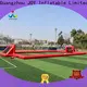 JOY Inflatable blow up soccer field for water soap sport event 1
