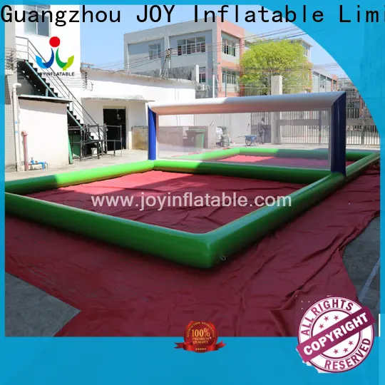 JOY Inflatable giant inflatable pool volleyball court wholesale for lake 1