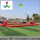 Buy giant inflatable soccer field factory for water soap sport event 1