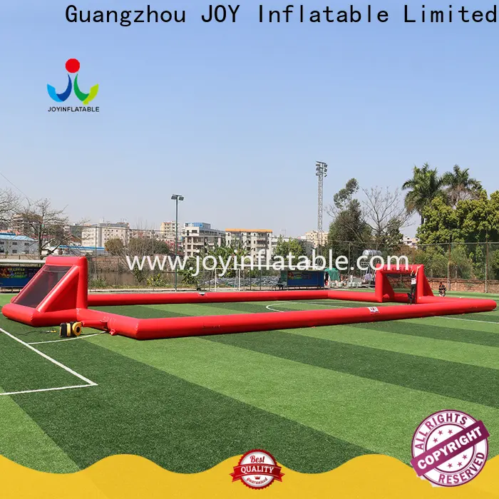 JOY Inflatable Latest inflatable soccer field vendor for water soap sport event 1