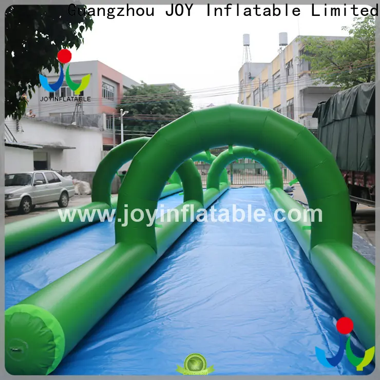 JOY Inflatable outdoor blow up water slides supplier for kids 1