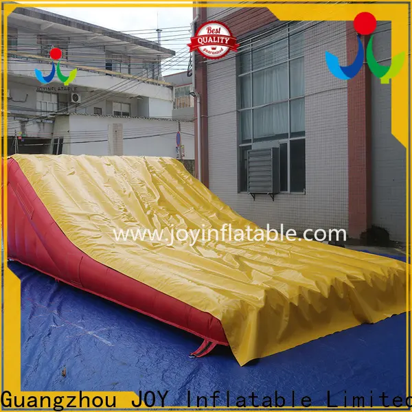JOY Inflatable Custom made airbag ramp bmx maker for bike landing 1