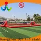 JOY Inflatable Custom made soccer field inflatable factory for water soap sport event 1