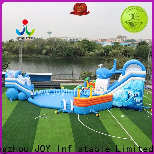 JOY Inflatable floating water trampoline supplier for outdoor 1