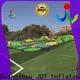 JOY Inflatable Custom lake float trampoline vendor for child 1